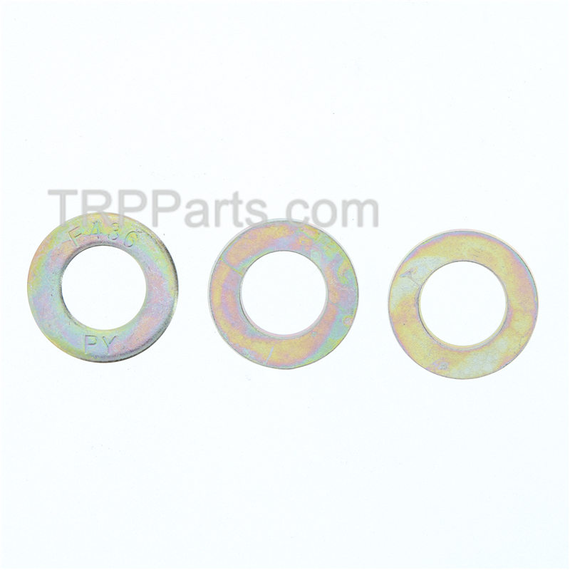 round washer - sae 5/8 grade 8 - zinc/yellow image 1