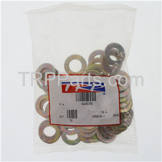 round washer - sae 5/8 grade 8 - zinc/yellow image 2