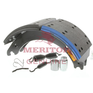 Image of brake shoe kit - ma212 lining - 4707qp - 16-1/2" x 7" - meritor q+