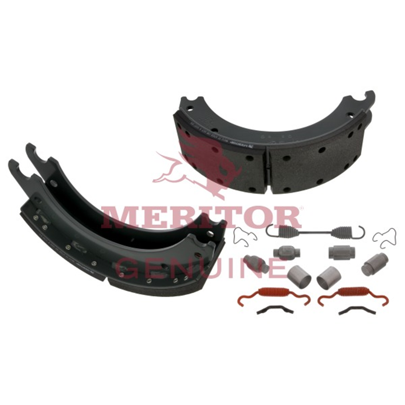 brake shoe kit - 15" x 4" - meritor q plus front brake shoe image 1