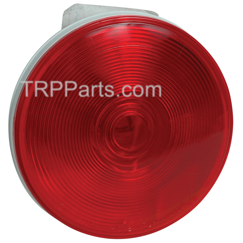 stop, turn, tail, light assembly - round - 4" red - grommet mount image 1