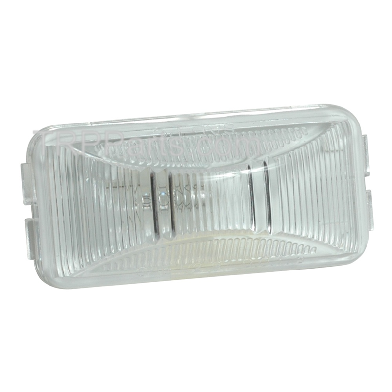 marker lamp - rectangle - 2-1/2" - clear image 1
