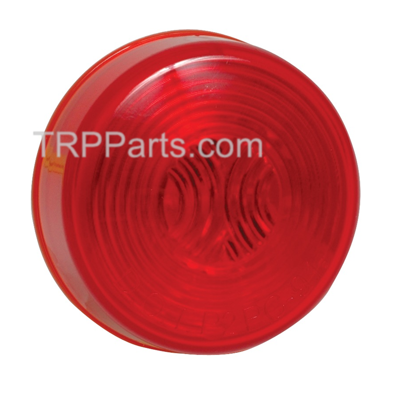 marker lamp - round - 2" - red image 1