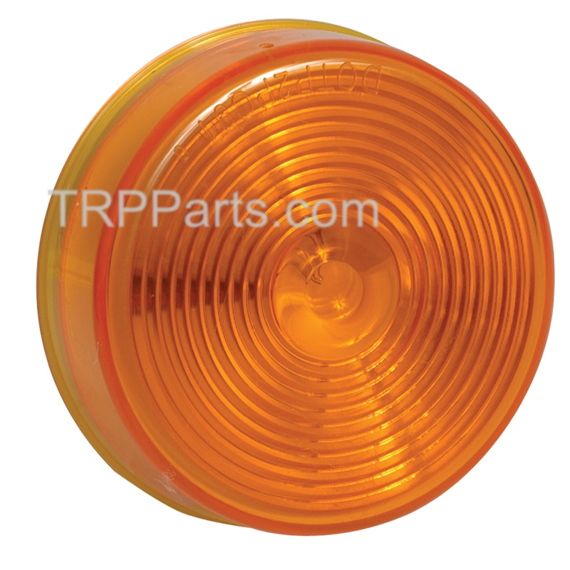 marker lamp - round - 2-1/2" - amber image 1