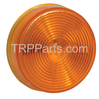 Image of marker lamp - round - 2-1/2" - amber