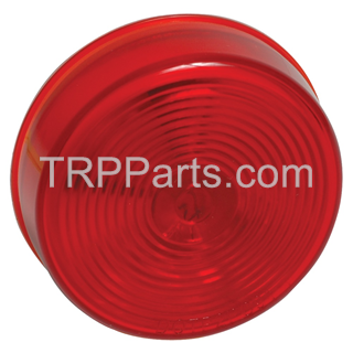 marker lamp - round - 2-1/2" - red