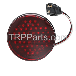 Image of led - stop/turn/tail lamp - diode color: red - lens: n/a - mounting style: grommet - size: 4" - diodes: 52