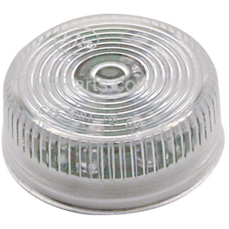 marker lamp - 2" - round - 9 led - amber image 1