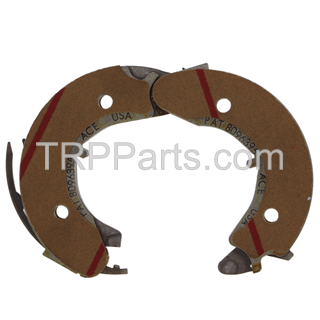 clutch-brake hinged