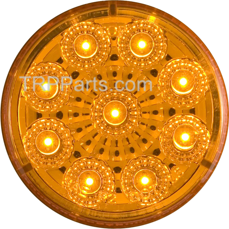 mkr lght-led mflex 2"rnd;9 diode;amb;ply image 1