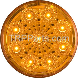 mkr lght-led mflex 2"rnd;9 diode;amb;ply