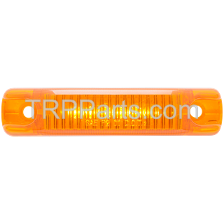 mkr lght- thin line;amber poly