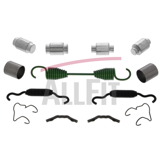 brake hardware kit - 16-1/2" - meritor q