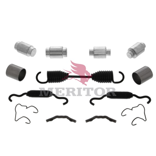 brake hardware kit, 16-1/2" meritor q & q+
