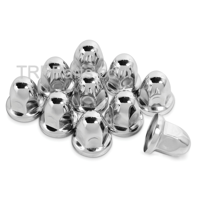 metric flanged lug nut cover - 33mm, 32mm across flats image 1