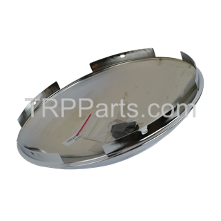 hub cap - front hub - aluminum wheels - hole piloted and hub piloted - 5 notches for 5 rib conmet - bulk image 2