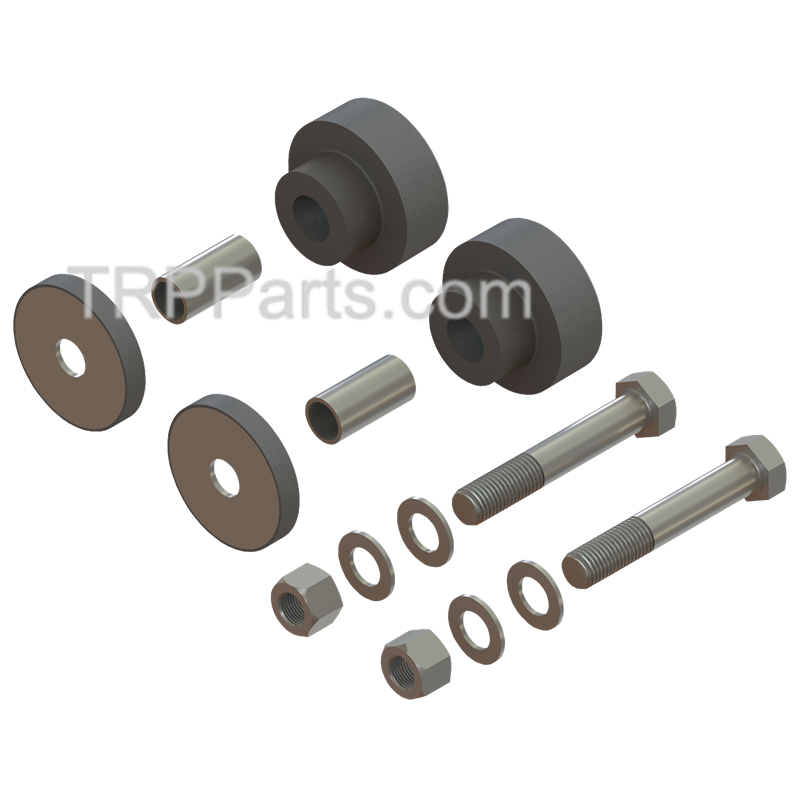 poly motor mount kit w/hardware image 1