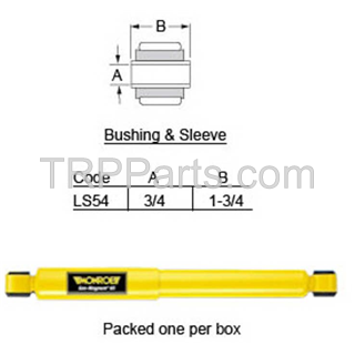 shock absorber - universal - front & rear suspension
