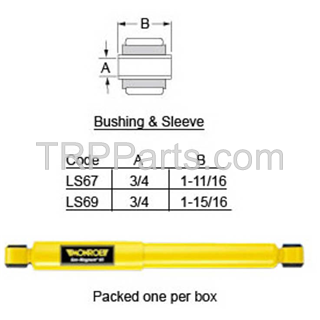 shock absorber - universal - front & rear suspension