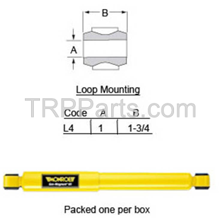 shock absorber - universal - front & rear suspension