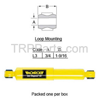 shock absorber - universal - front & rear suspension