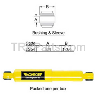shock absorber - universal - front & rear suspension