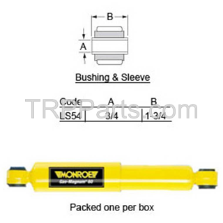 shock absorber - universal - front & rear suspension