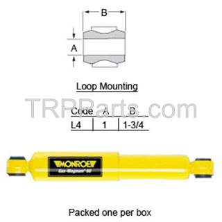 shock absorber - universal - front & rear suspension