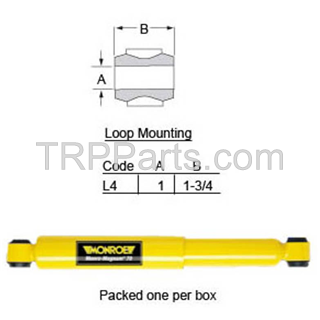 shock absorber - universal - front & rear suspension