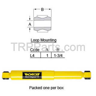 shock absorber - universal - front & rear suspension