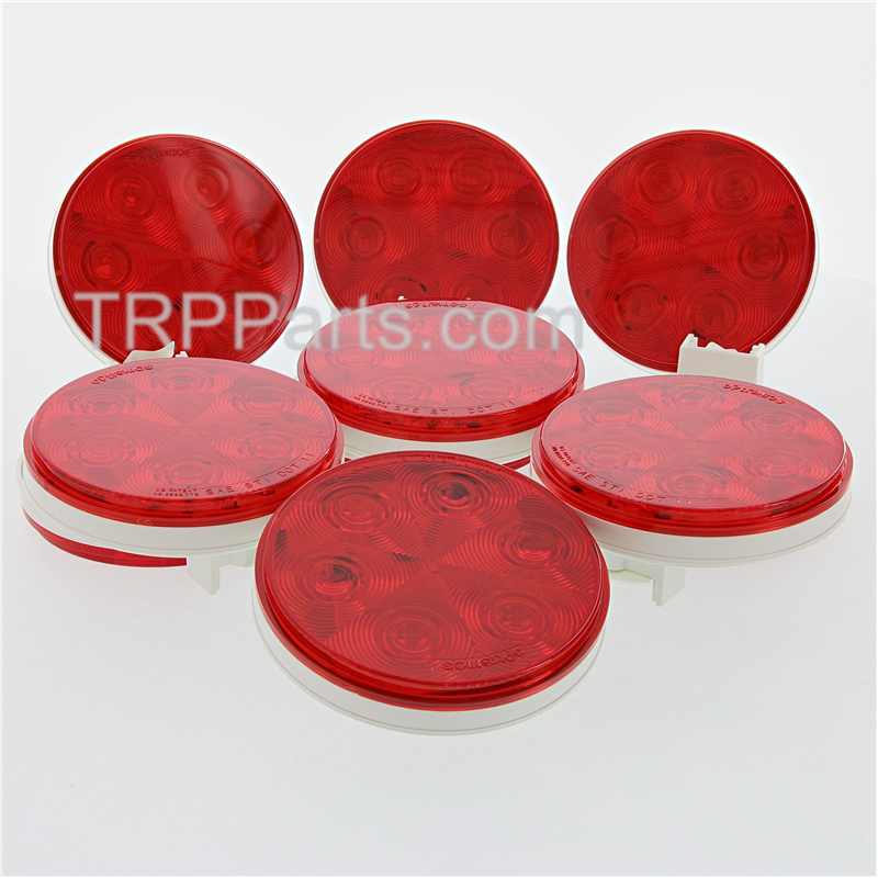 led - stop/turn/tail lamp - color: red - diodes: 7 image 1