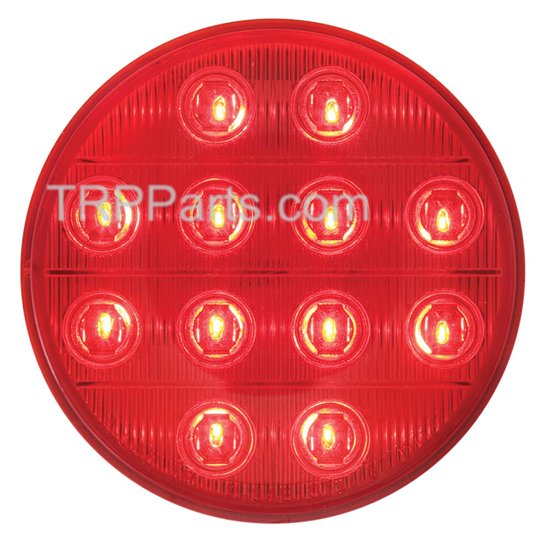 stt lght-4"rnd;12led;seald red;hyprx;ply image 1