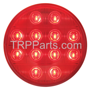 stt lght-4"rnd;12led;seald red;hyprx;ply
