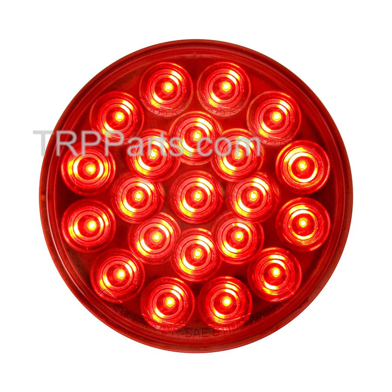 led - stop/turn/tail lamp - color: red - size: 4" - diodes: 21 image 1