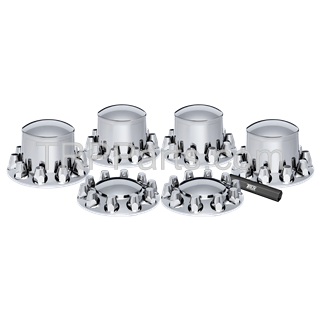 hubcap-2 front 4 rear axle cover kit