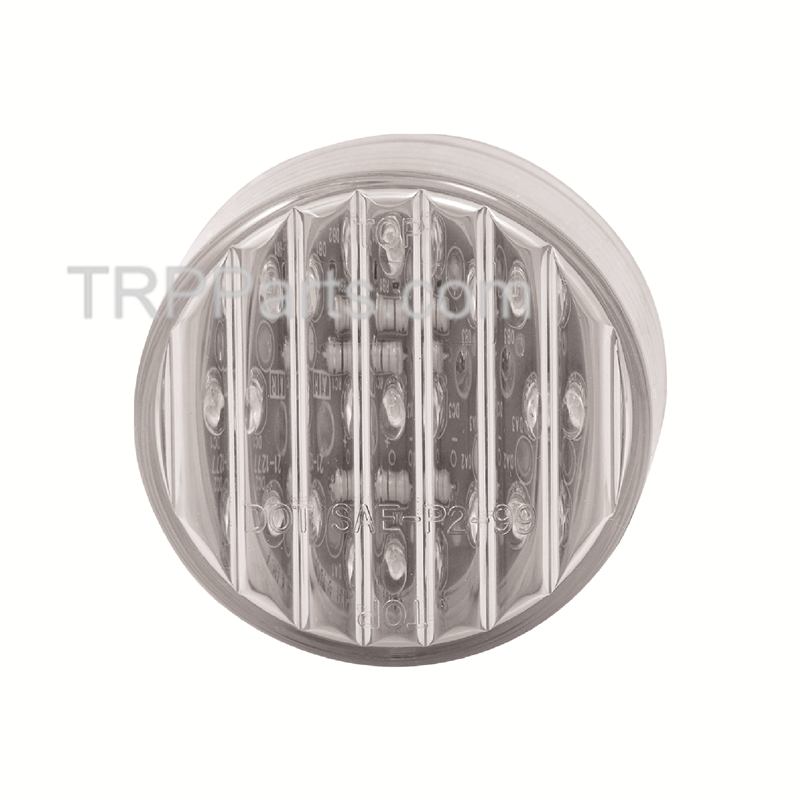 light-led 2" clear amber 9 diodes image 1