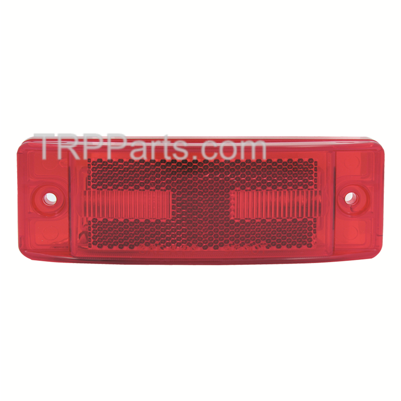 light-led 2x6" red trailer 8 diodes image 1