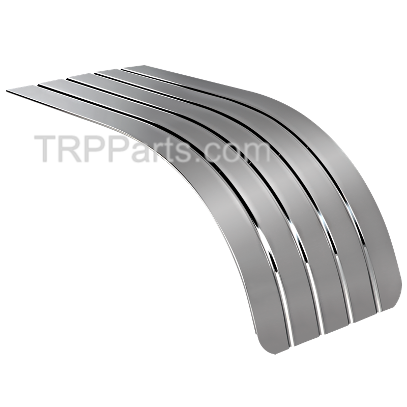 half fender - 60" - 35" front drop - 25" flat - 4-ribbed image 1